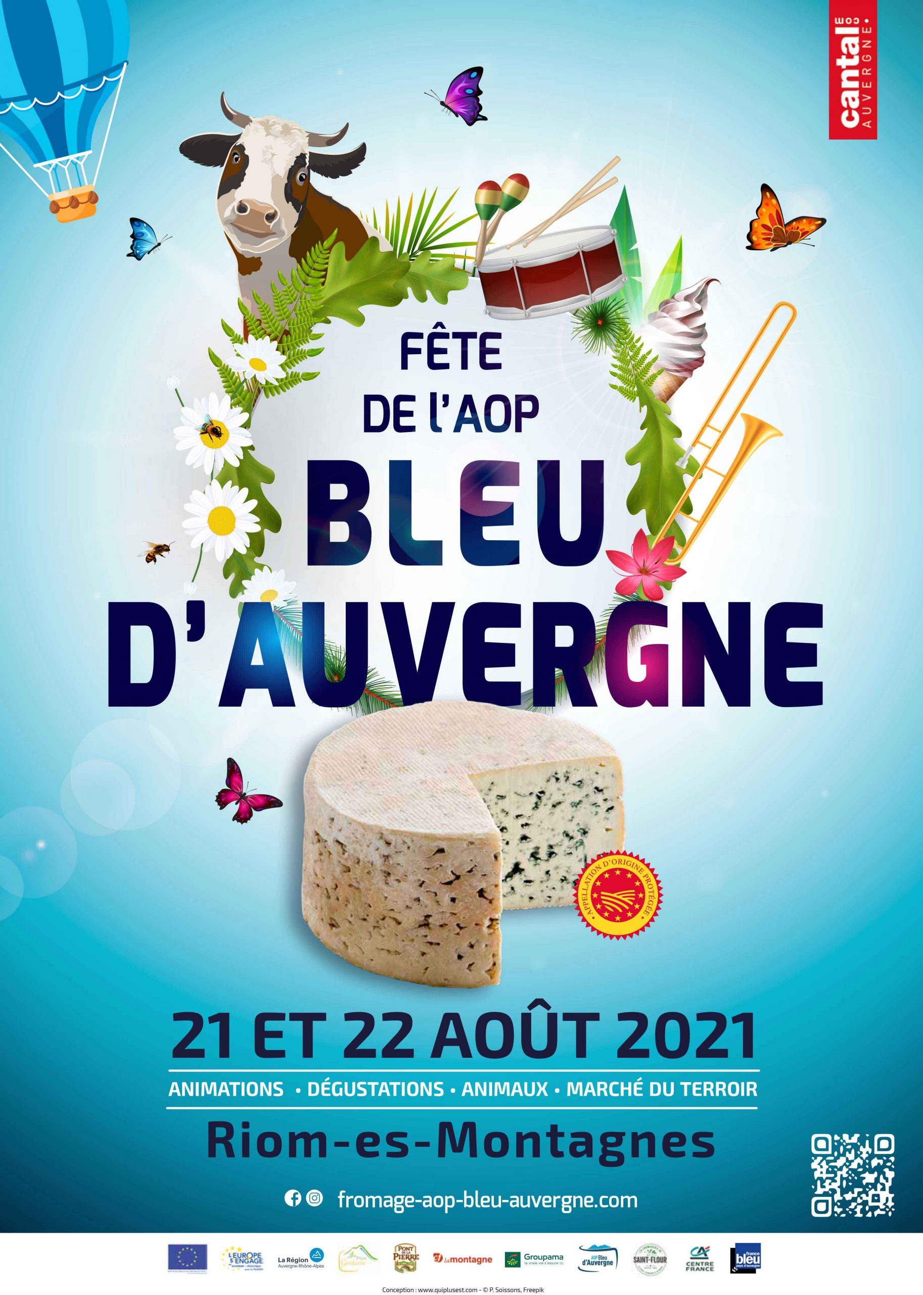 Fete Du Bleu Riom Es Montagne 2022