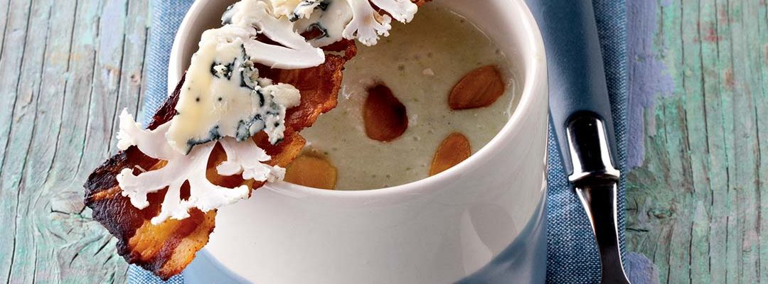 Crema di cavolfiore al Bleu d’Auvergne