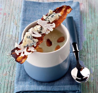 Crema di cavolfiore al Bleu d’Auvergne