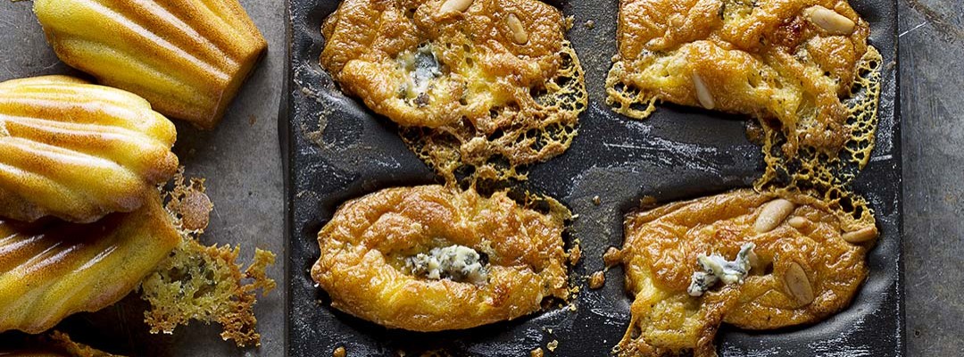 Madeleines au Bleu d’Auvergne