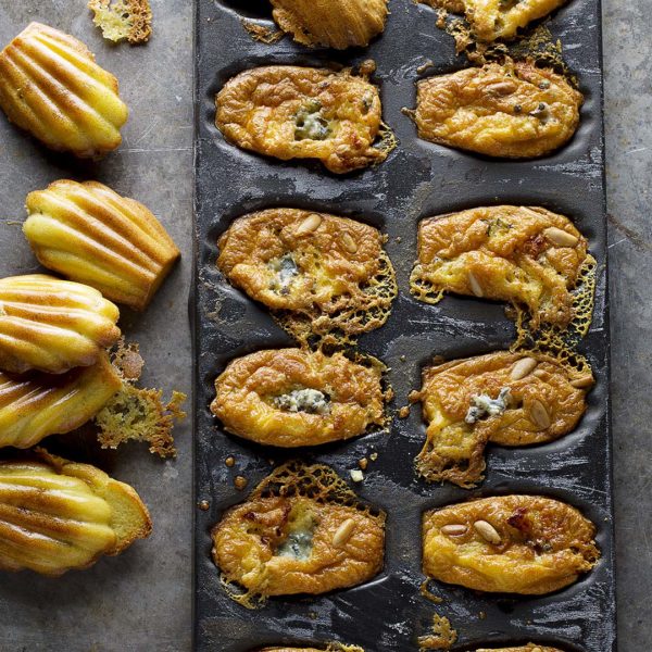 Madeleines au Bleu d’Auvergne