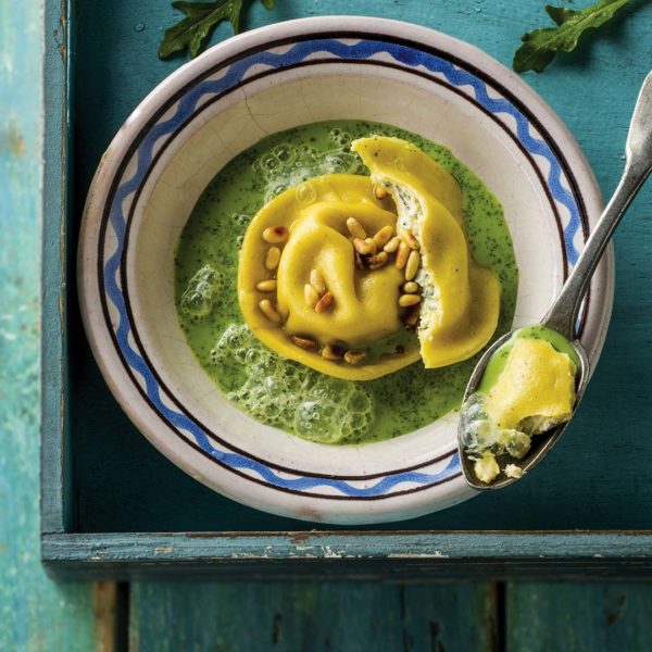 Raviolis al Bleu d’Auvergne