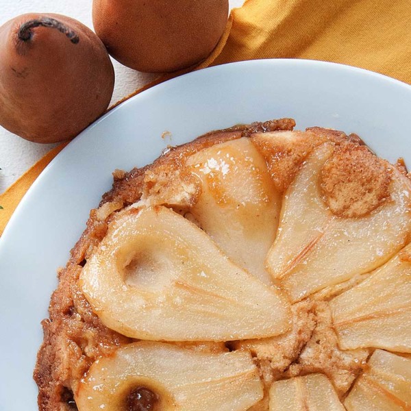 Pear and Bleu d’Auvergne tart