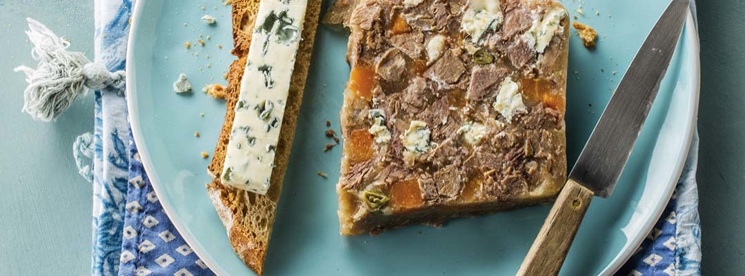 Terrine de pot au feu au Bleu d’Auvergne