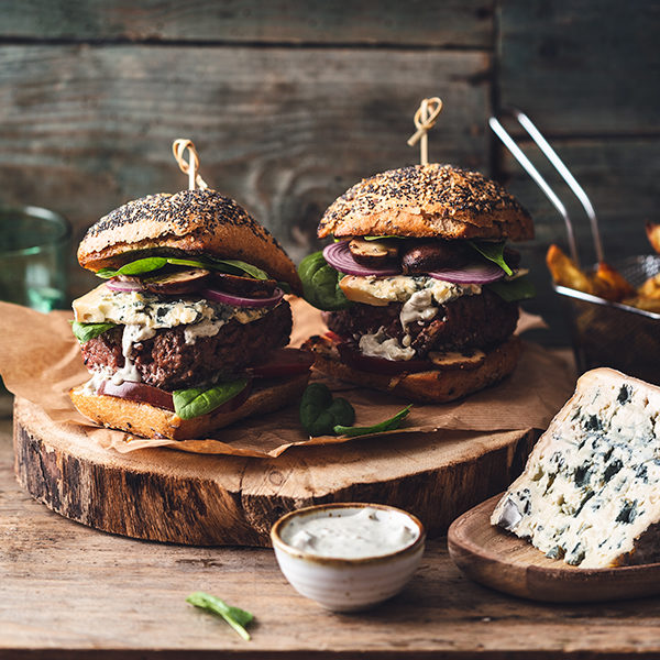 Burger au Bleu d’Auvergne