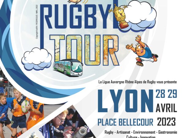 AURA Rugby Tour à Lyon les 28 et 29 avril 2023