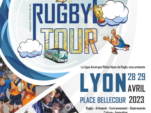 AURA Rugby Tour à Lyon les 28 et 29 avril 2023