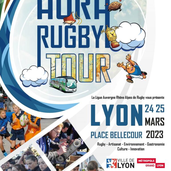AURA Rugby Tour à Lyon les 24 et 25 mars 2023