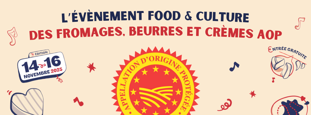 L’AOP Bleu d’Auvergne à l’AOP Festival de Paris : rendez-vous fin novembre !